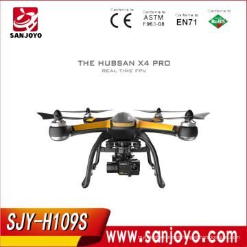 Hubsan X4 H109S Pro em tempo real 5.8G FPV com câmera HD 1080P Gimbal GPS quadricóptero profissional de 3 eixos